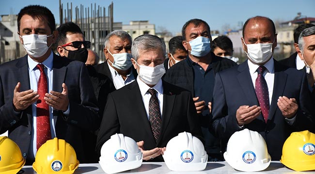Şahinbey Belediyesi, Araban Kapalı Semt Pazarı'nın temelini attı