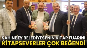 Şahinbey Belediyesi’nin Kitap Fuarını Kitapseverler Çok Beğendi