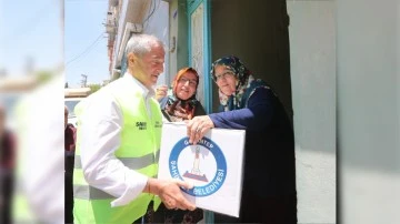 Şahinbey'de evinin önünü temiz tutanlar ödüllendiriliyor