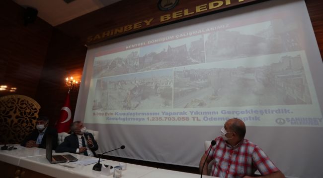 Şahinbey'de Haziran ayı meclis toplantısı yapıldı