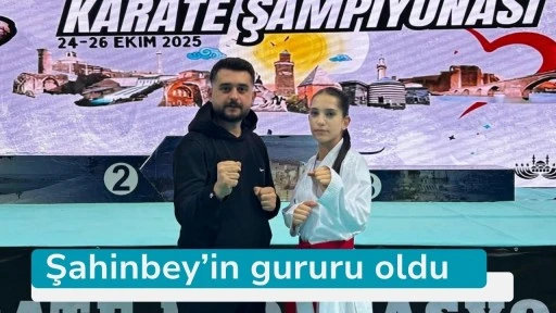 Şahinbey’in gururu oldu