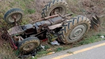 Sakarya'da feci kaza: Traktörün altında kaldı