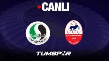Sakaryaspor Kahramanmaraşspor TFF 2. Lig Kırmızı Grup canlı yayın izle TV264 şifresiz