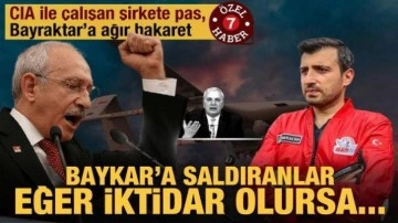 Saldırılara sert tepki: 'Baykar’ı hedef alanlar iktidar olursa Türkiye müstemleke olur!'