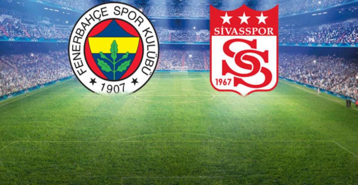 Şampiyonluk mücadelesi veren Fenerbahçe, sahasında Sivasspor'la karşılaşıyor! Canlı anlatım