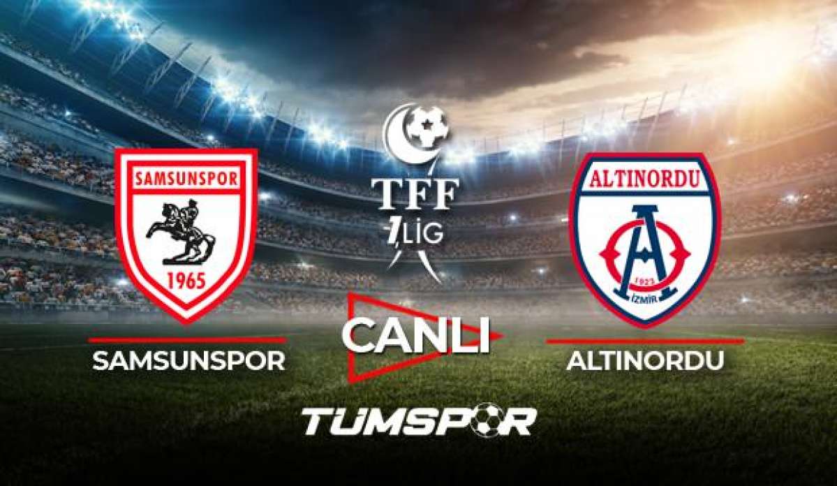 Samsunspor Altınordu maçı canlı izle! TRT Spor TFF 1. Lig Play Off maçı canlı skor takip!