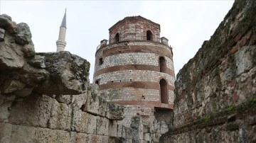 Sanat tarihçilerinin 'başyapıt' olarak nitelendirdiği Makedon Kulesi'nde restorasyon