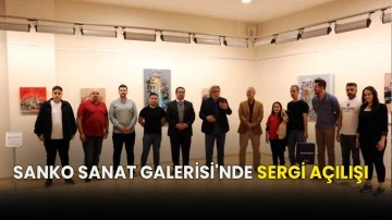 Sanko Sanat Galerisi'nde Sergi Açılışı