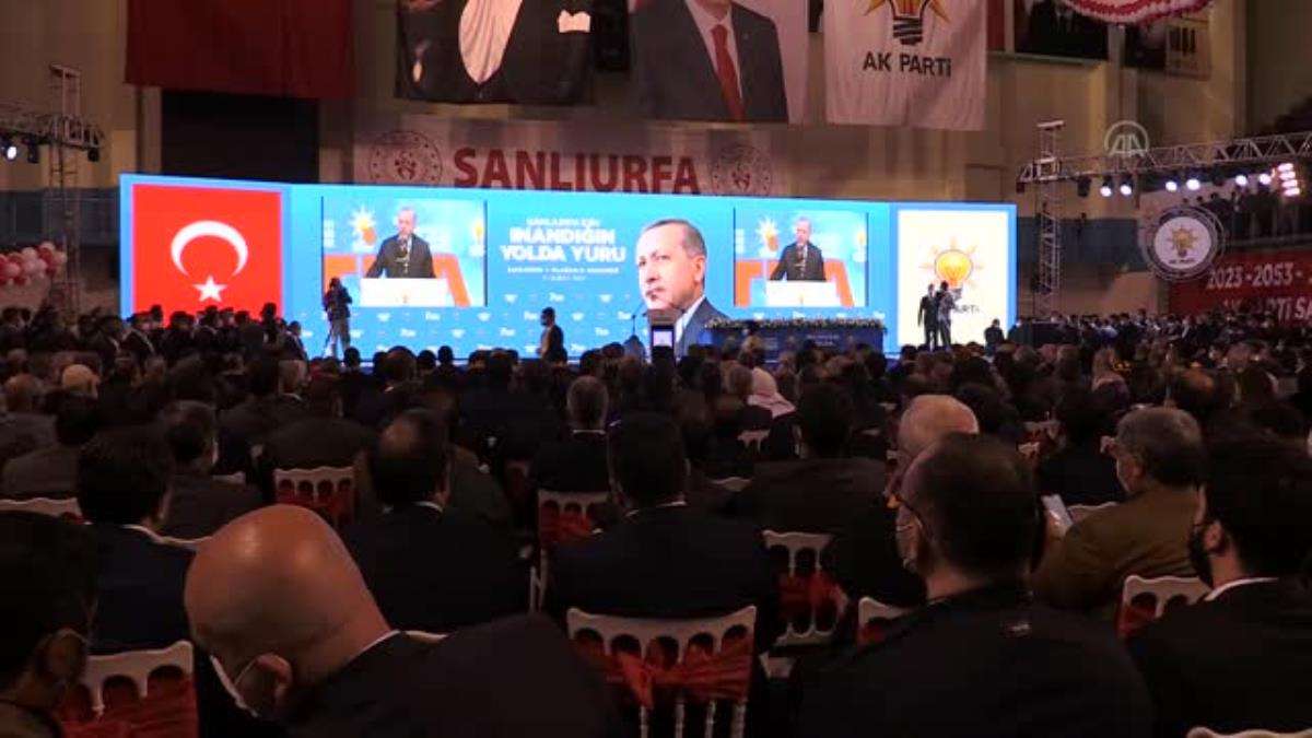 ŞANLIURFA - AK Parti Şanlıurfa 7. Olağan İl Kongresi yapıldı
