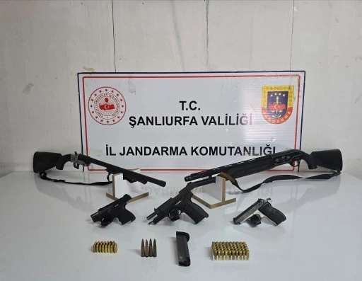 Şanlıurfa'da silah kaçakçılığı operasyonu: 8 gözaltı