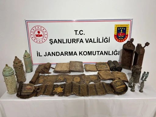 Şanlıurfa'da tarihi eser operasyonu: 2 gözaltı