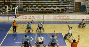 Şanlıurfa’da Engelli Basketbol Takımının pota farkı