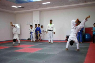 Şanlıurfa'da lisanslı judocular yetiştiriliyor