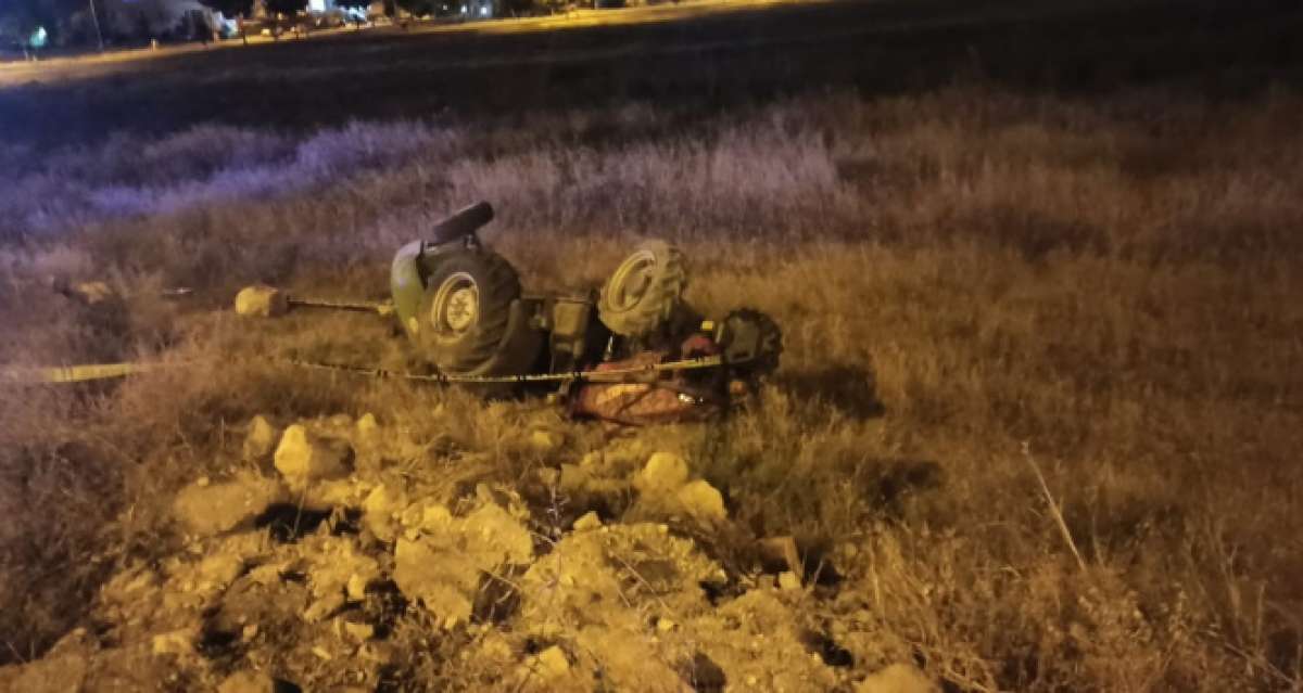 Şanlıurfa'da traktör şarampole devrildi: 1 ölü, 1 yaralı