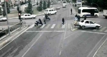 Şanlıurfa’daki kazalar polis şehir kamerasında