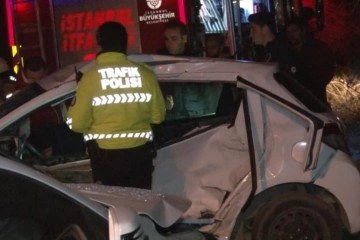 Sarıyer Bahçeköy’de feci kaza: 1’i ağır 3 yaralı