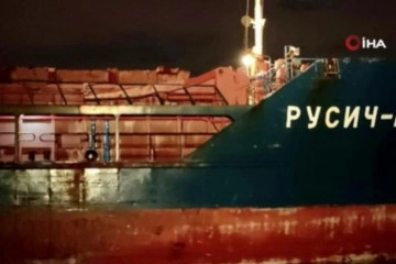 Sarıyer Yeniköy'de iki yük gemisi çarpıştı