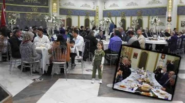 Şehit aileleri ve gaziler iftar yemeğinde bir araya geldi