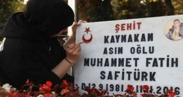 Şehit Safitürk’ün mezarı liseli öğrenciler tarafından düzenlendi