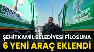 Şehitkamil Belediyesi filosuna 6 yeni araç eklendi