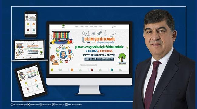 Şehitkamil Belediyesi'nin web sitesi yenilendi 
