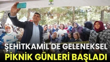 Şehitkamil'de geleneksel piknik günleri başladı