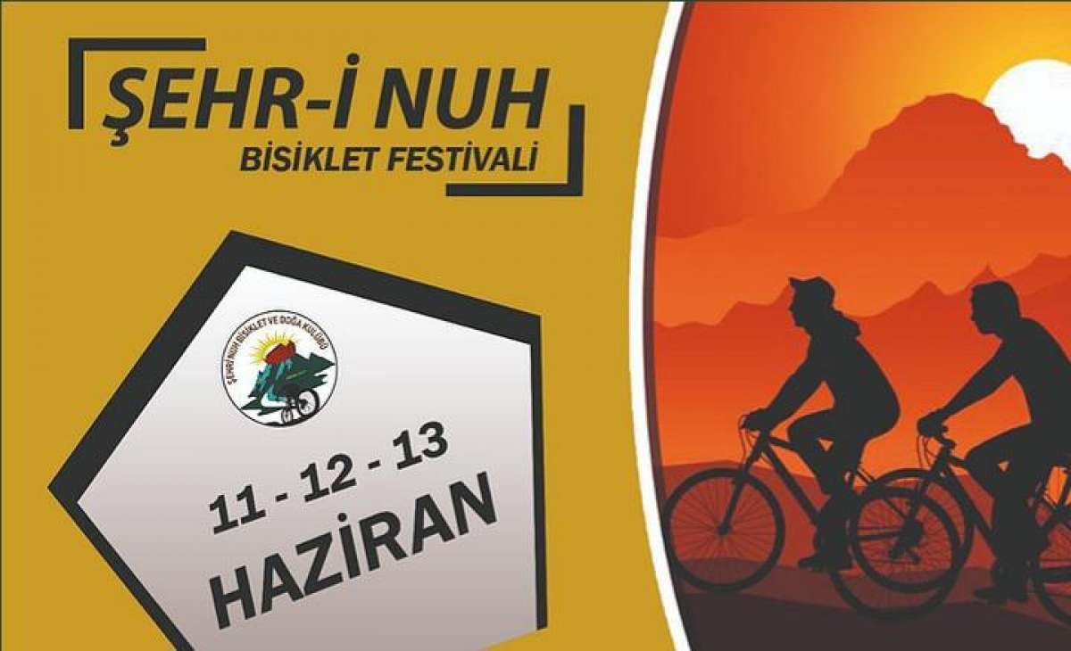 Şehr-i Nuh Bisiklet Festivali 3 gün sürecek