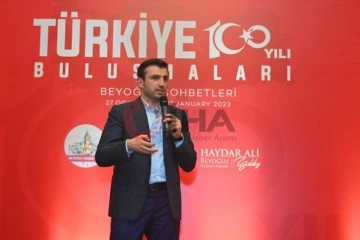 Selçuk Bayraktar, Beyoğlu Sohbetleri Türkiye Yüzyılı Buluşmaları programına katıldı