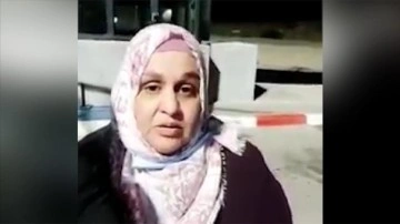 Serbest bırakılan Filistinli kadın mahkum Ebu Kumeyl, Gazze'deki çocuklarına sarılamadı