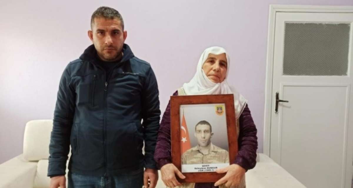 Siirtli şehit ağabeyi Sungur, terör örgütü PKK'ya lanet okudu