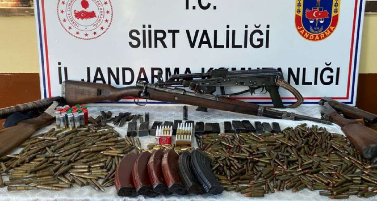 Siirt'te silah kaçakçılarına operasyon: 3 kişi yakalandı