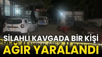 Silahlı kavgada bir kişi ağır yaralandı