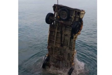 Sinop'ta "denize araç uçtu" iddiası