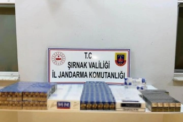 Şırnak'ta 22 bin 200 karton kaçak sigara ele geçirildi