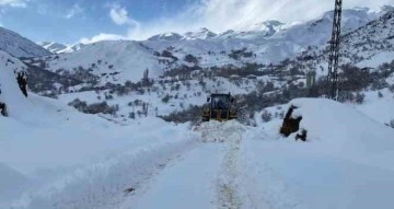 Şırnak’ta kapalı köy yolları açıldı