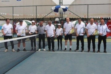 Şırnakta Uluslararası Cudi Cup Tenis Turnuvasının finali yapıldı