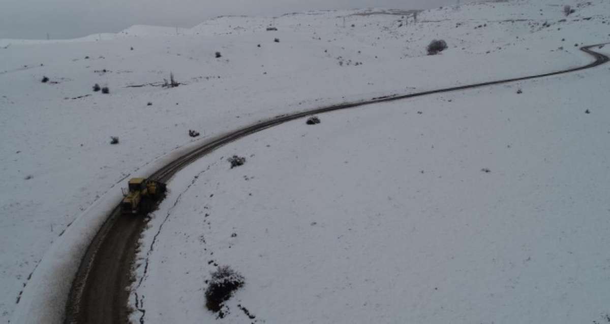 Sivas'ta 37 köy yolu ulaşıma kapalı