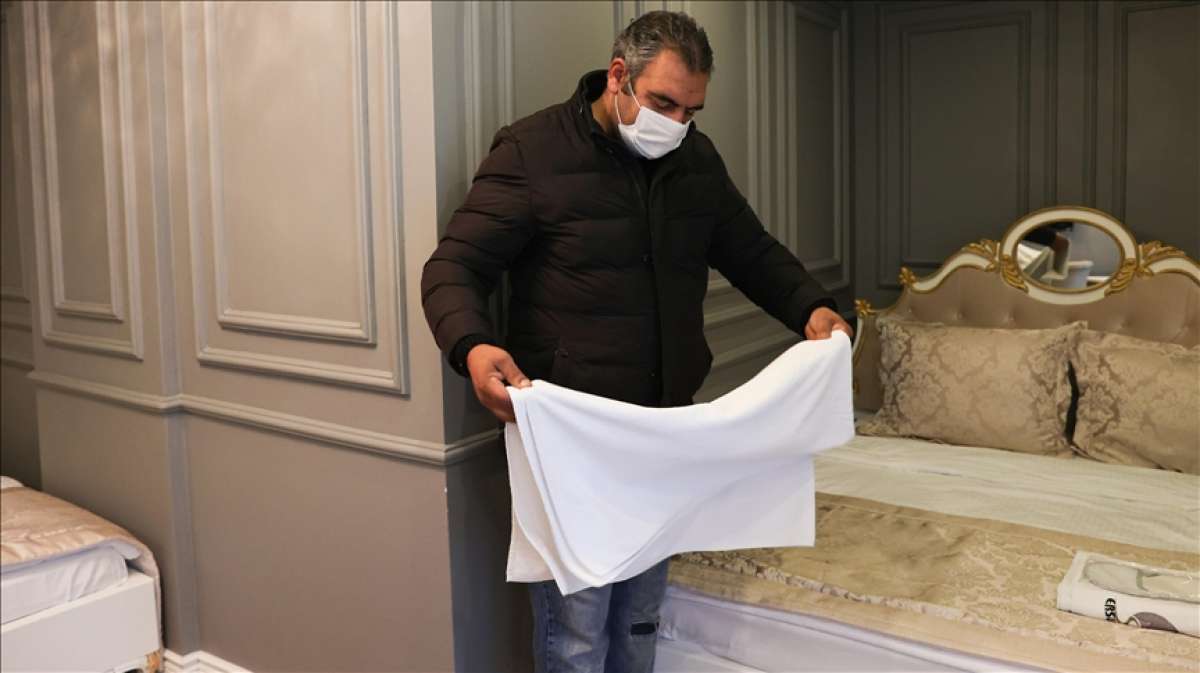 Soğuk havanın etkili olduğu İstanbul'da evsiz vatandaşlar otellerde misafir ediliyor