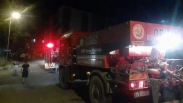 Söke'de yangın: 2 kişi hastaneye kaldırıldı