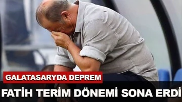 SON DAKİKA | Fatih Terim Galatasaray'daki görevinden istifa etti!