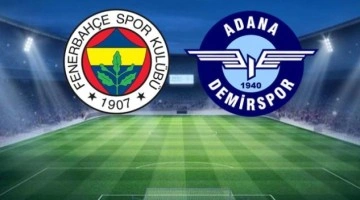 Son Dakika: Fenerbahçe'den Adana Demirspor'a karşı sürpriz ilk 11! Mesut Özil tercihi çok