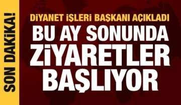 Son dakika haberi: Diyanet İşleri Başkanı Erbaş'tan hac ve umre açıklaması