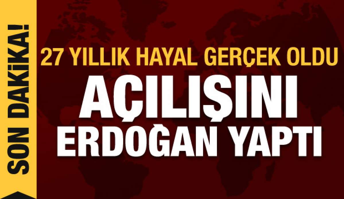 Son Dakika Haberi: Erdoğan 27 yıllık hayali gerçekleştirdi! Taksim Camii açıldı