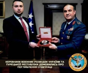 Son dakika haberleri | Ukrayna Askeri İstihbarat Başkanı, Türk mevkidaşıyla bir araya geldi