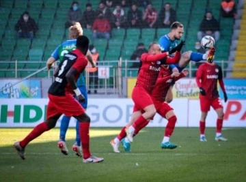 Spor Toto Süper Lig: Çaykur Rizespor: 0 Gaziantep FK: 1 (İlk yarı)