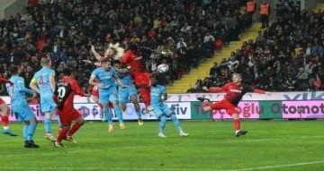 Spor Toto Süper Lig: Gaziantep FK: 1 - Kayserispor: 1 (Maç Sonucu)