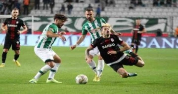 Spor Toto Süper Lig: Konyaspor: 0 - Gaziantep FK: 1 (Maç sonucu)