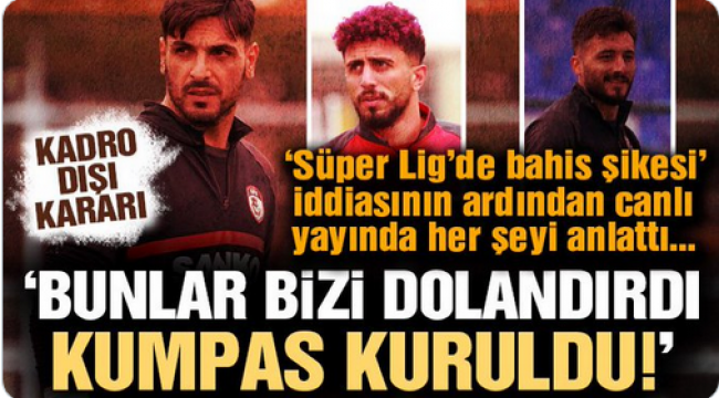 Süper Lig’de bahis şikesi iddiası! Kaleci Günay Güvenç açıkladı: ‘Bize kumpas kuruldu’
