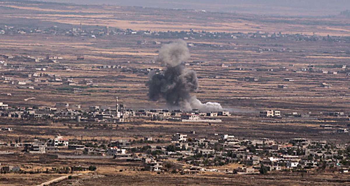 Suriye'de korkutan patlama!
