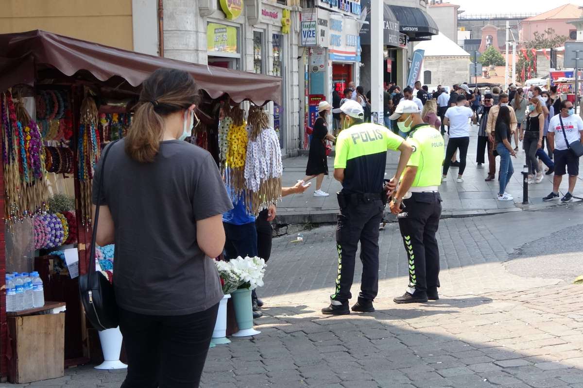 Taksim'de taciz iddiası